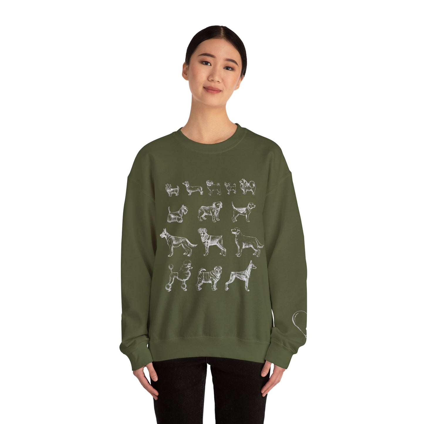All The Dogs Crewneck Sweatshirt