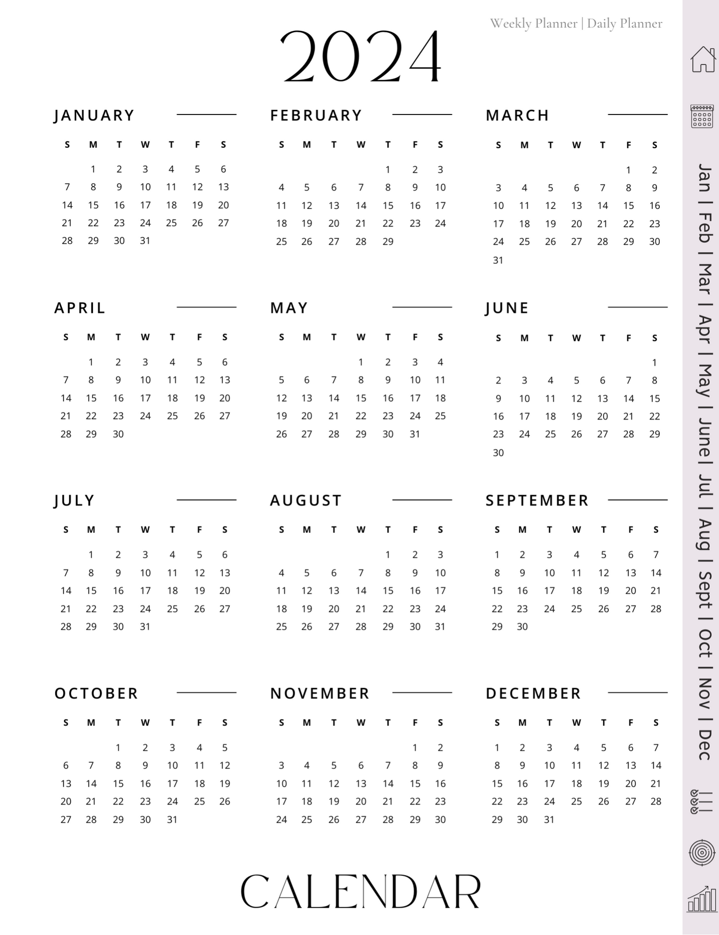 Self Care Planner