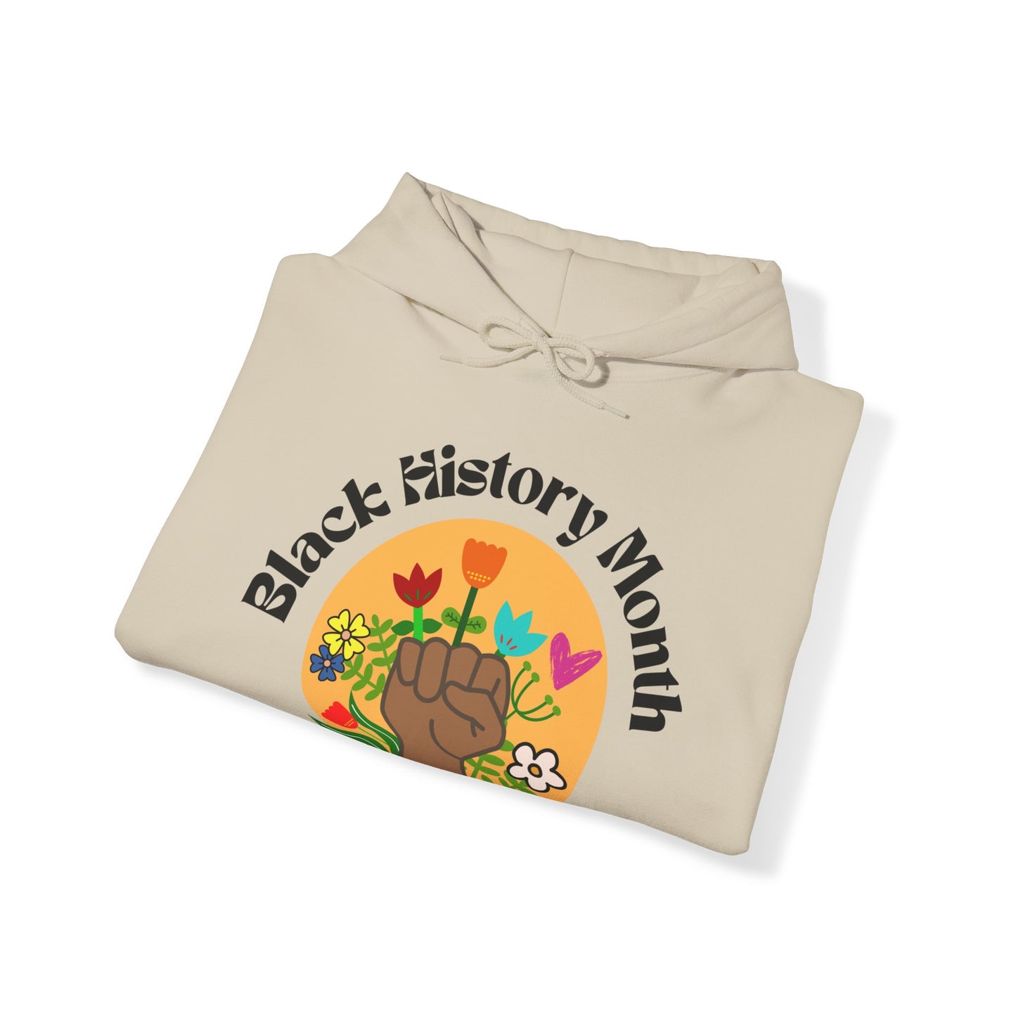 BHM Fist & Flowers Hooded Sweatshirt