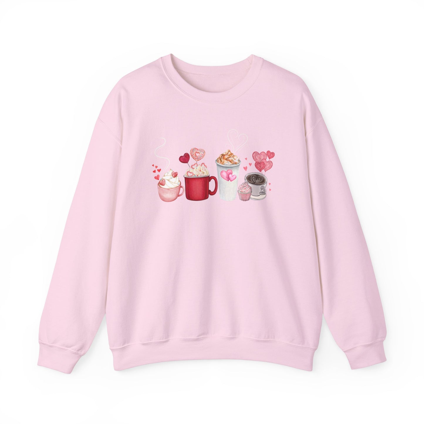 Valentines Coffee Crewneck Sweatshirt