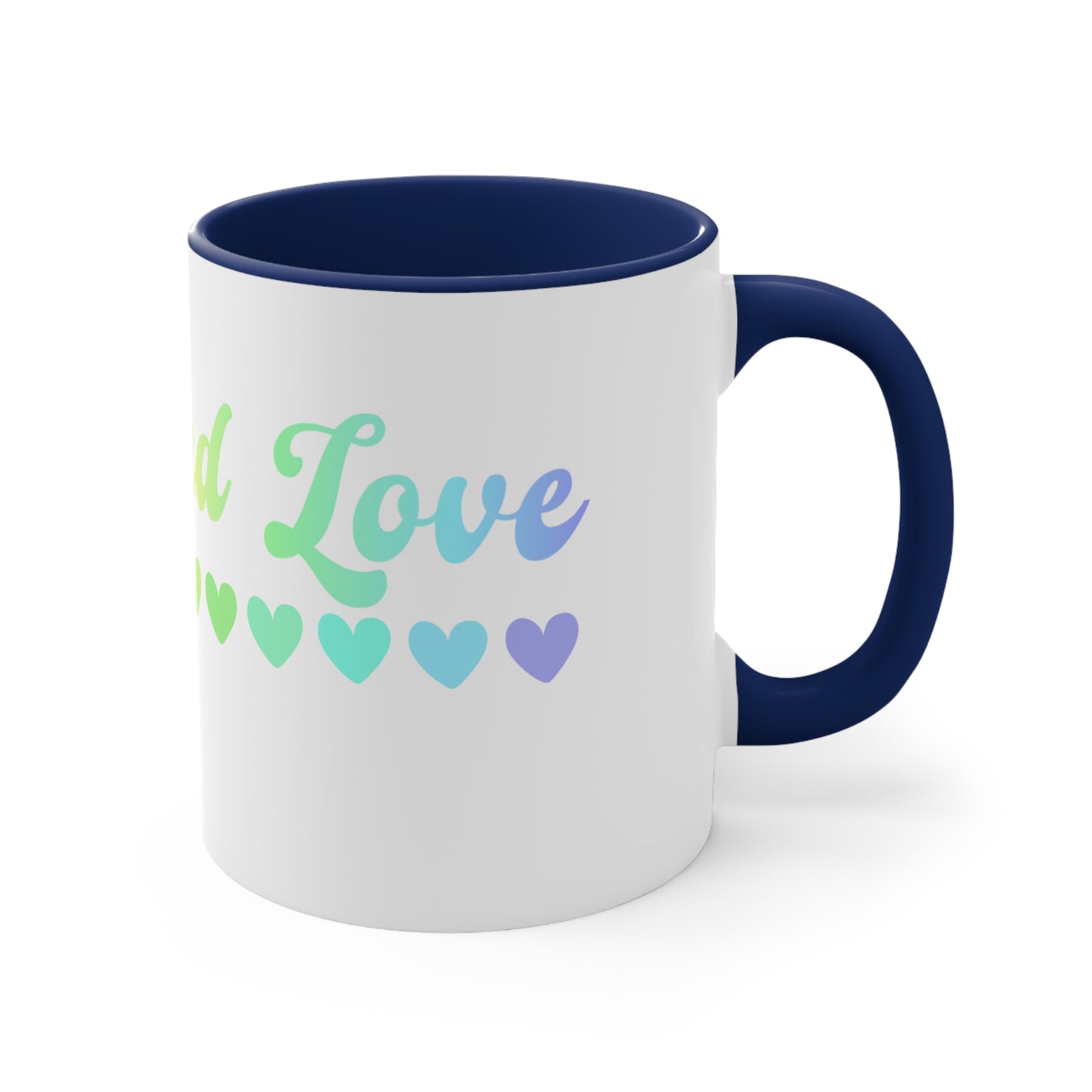 Peace and Love Coffee Mug, 11oz