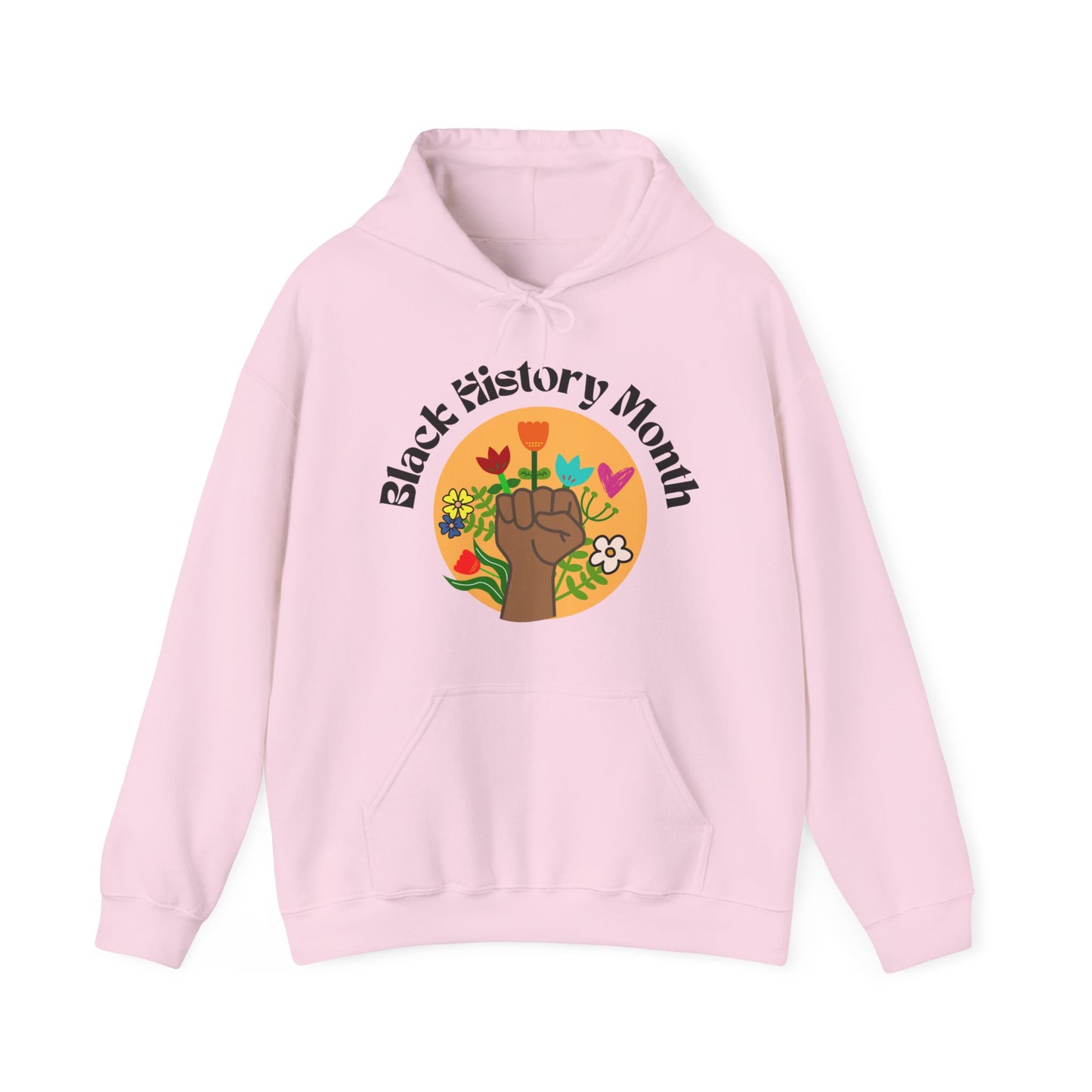 BHM Fist & Flowers Hooded Sweatshirt