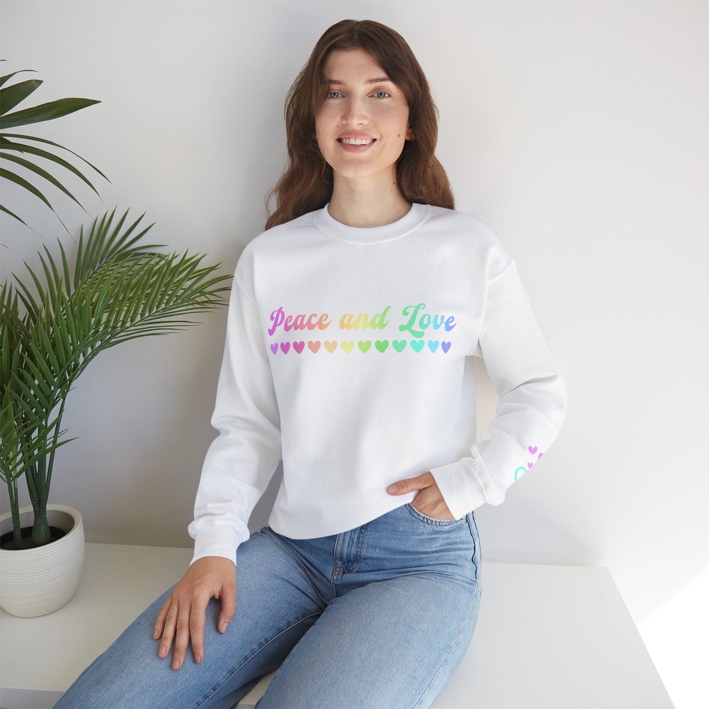 Peace and Love Sweatshirt