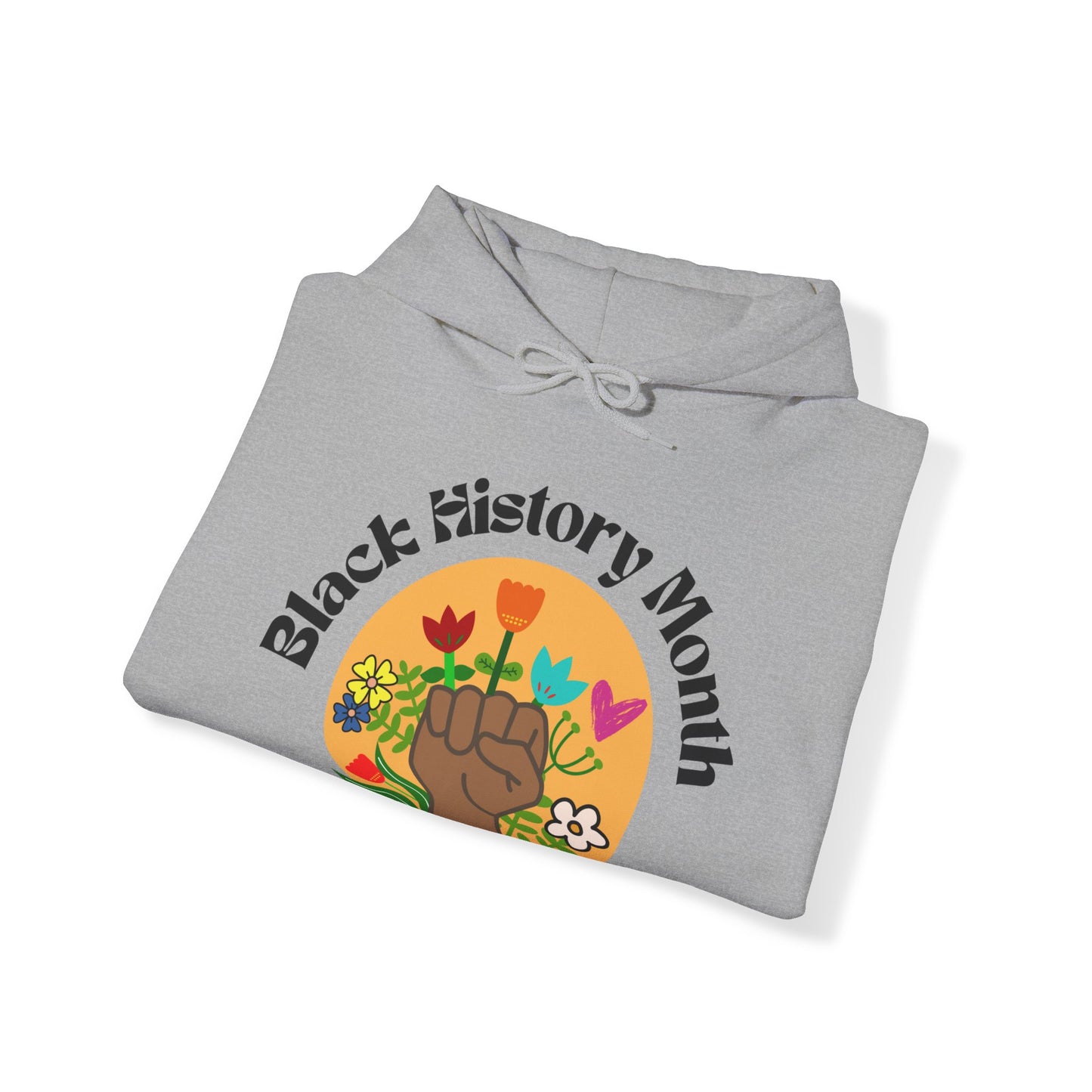 BHM Fist & Flowers Hooded Sweatshirt