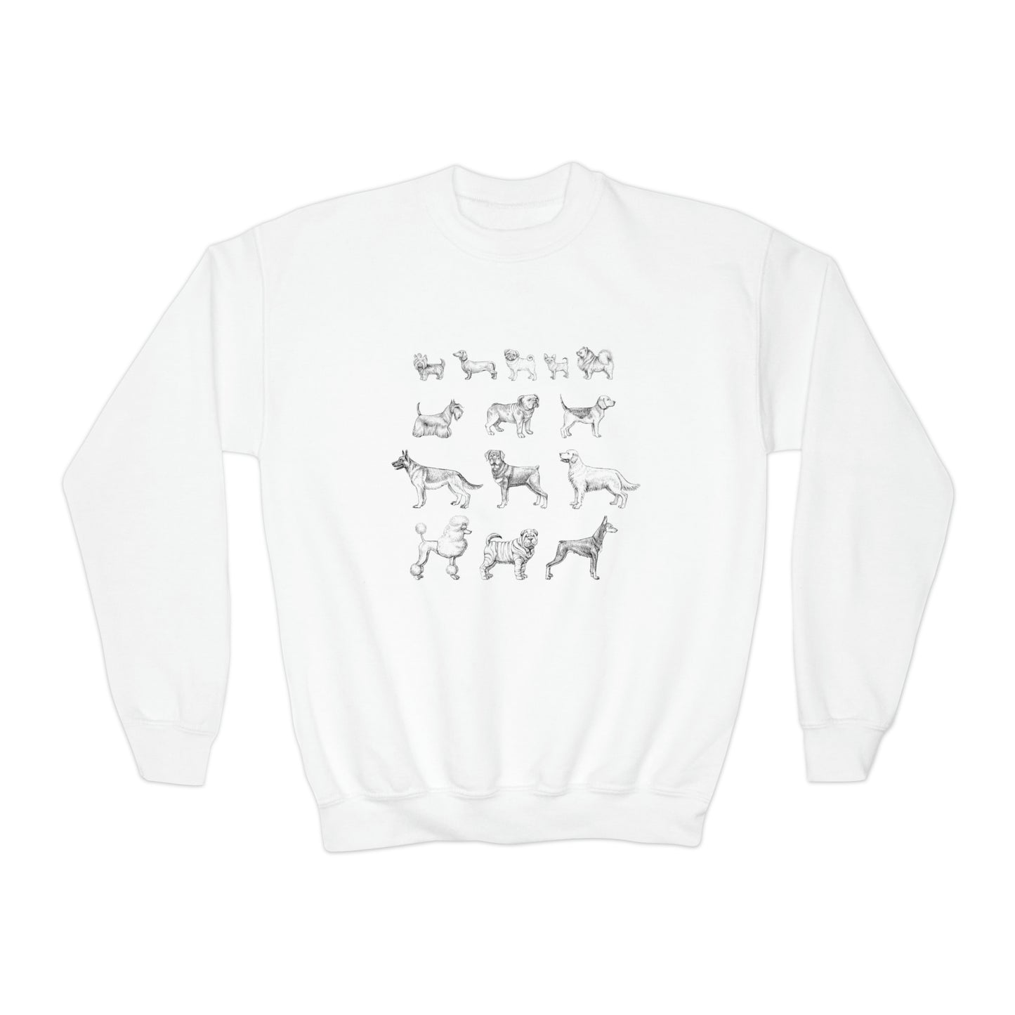 All The Dogs Youth Crewneck Sweatshirt