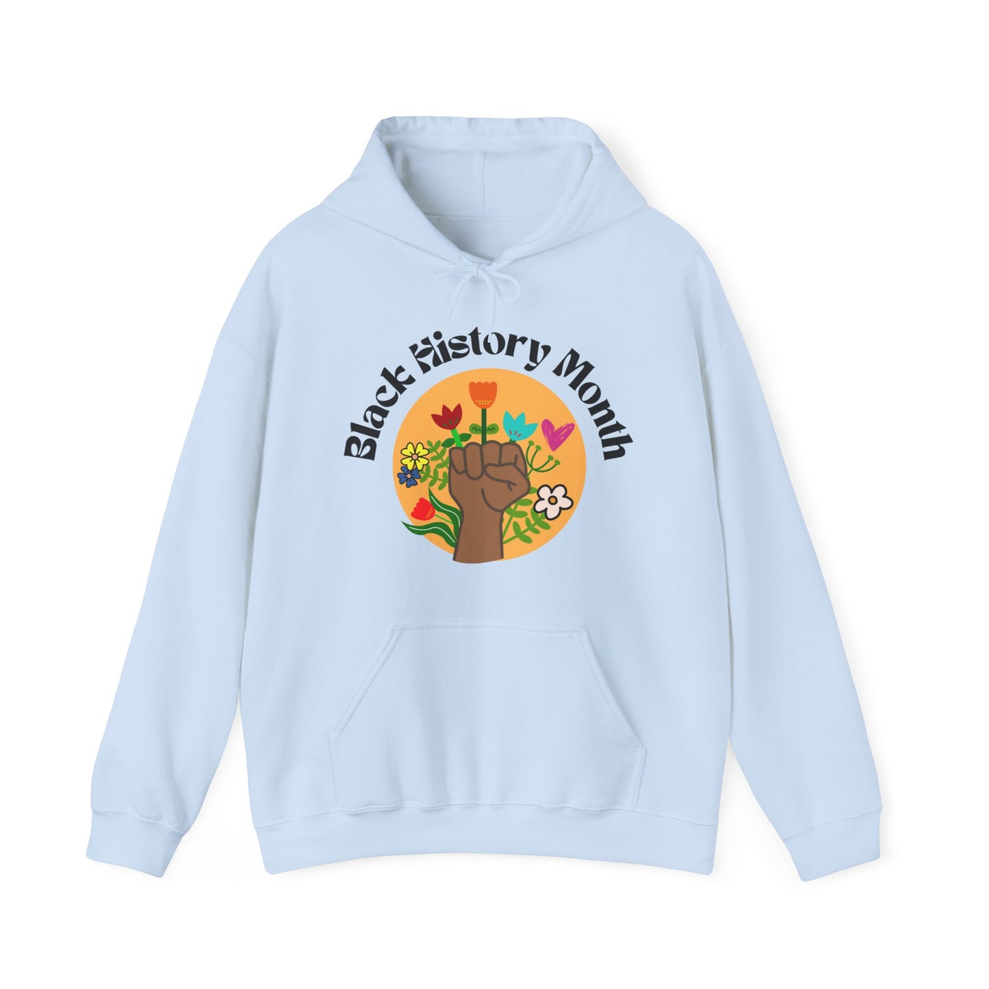 BHM Fist & Flowers Hooded Sweatshirt