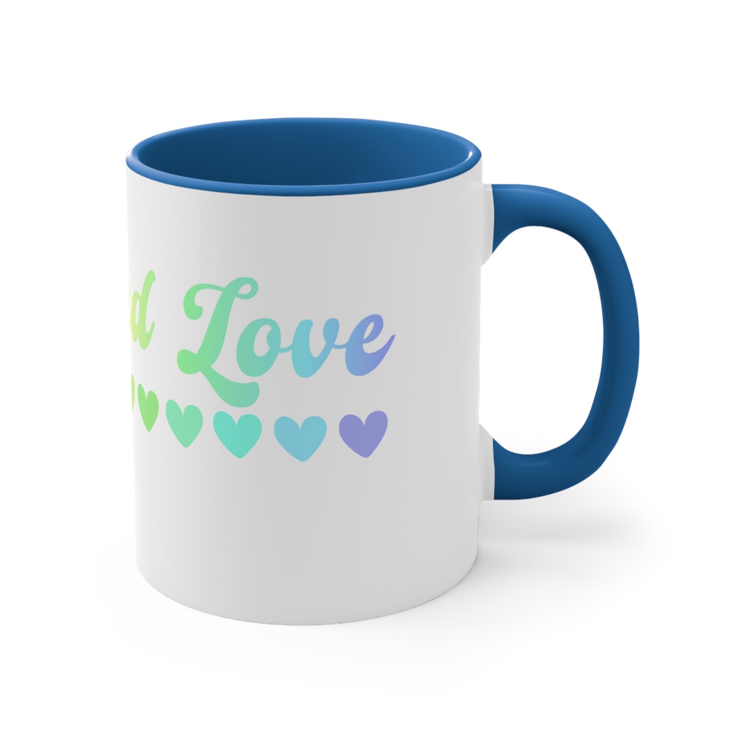 Peace and Love Coffee Mug, 11oz