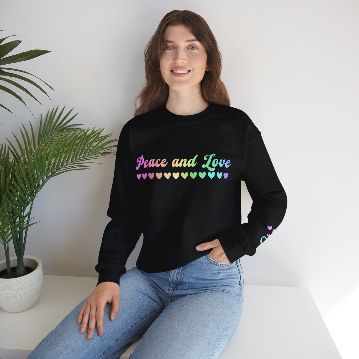 Peace and Love Sweatshirt