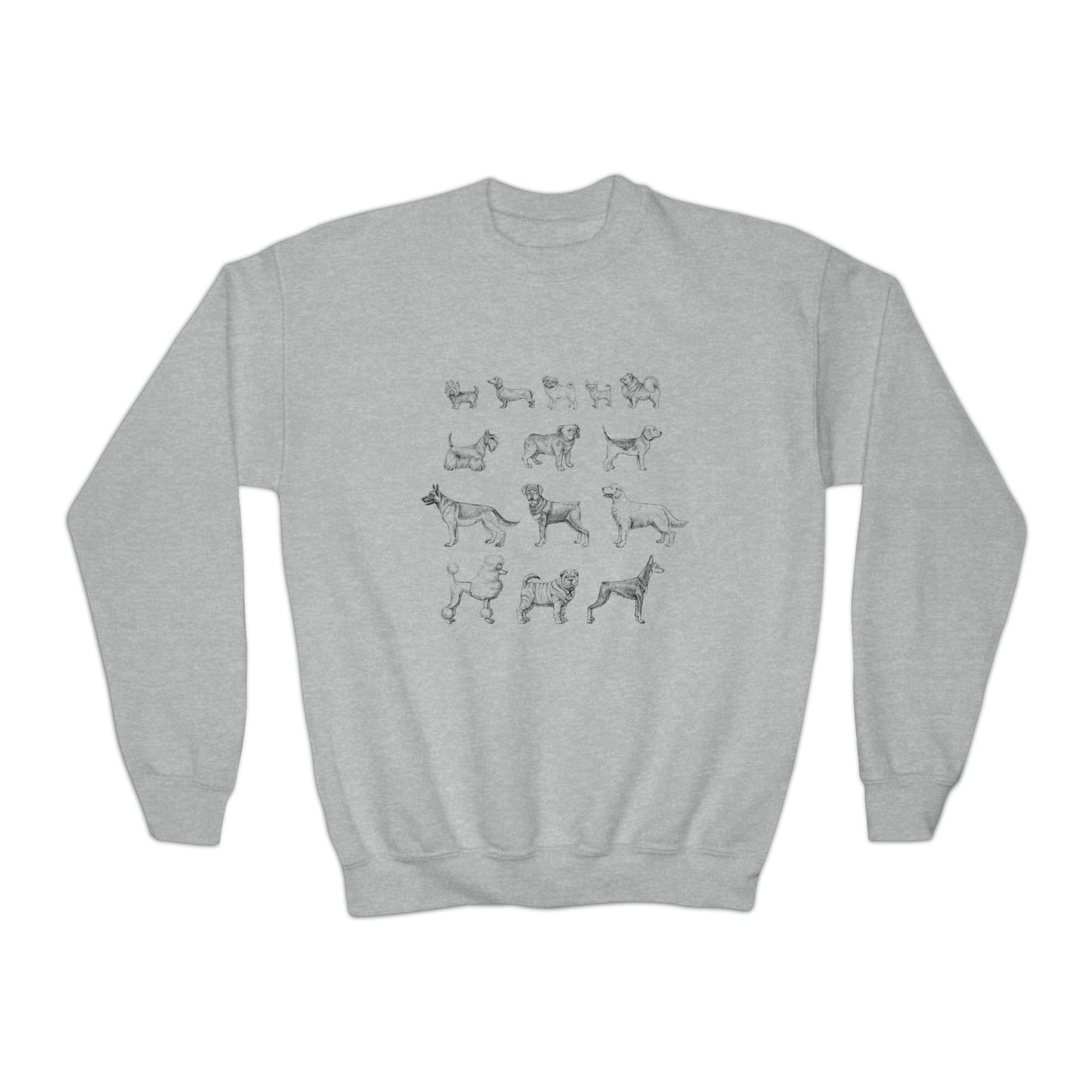 All The Dogs Youth Crewneck Sweatshirt