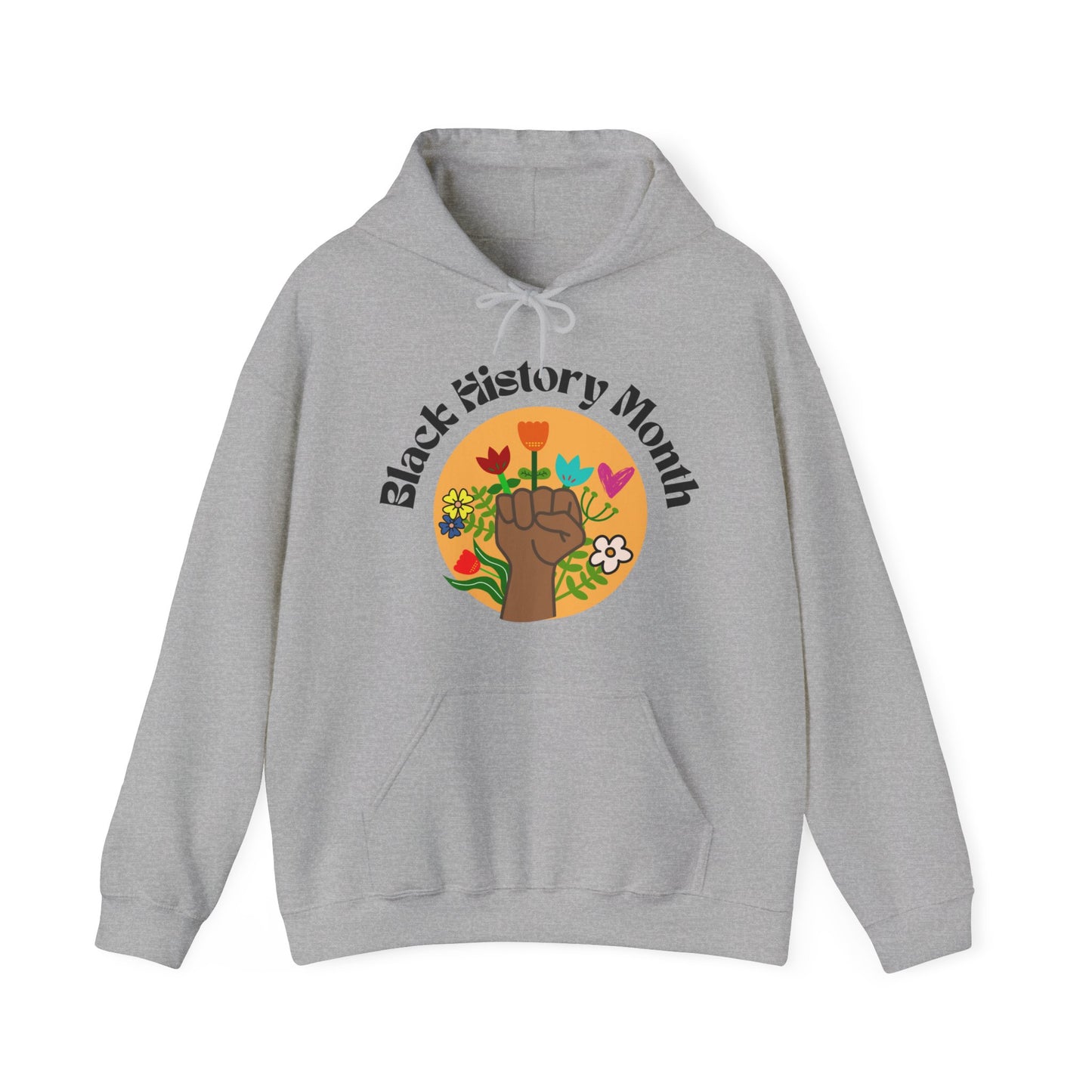 BHM Fist & Flowers Hooded Sweatshirt