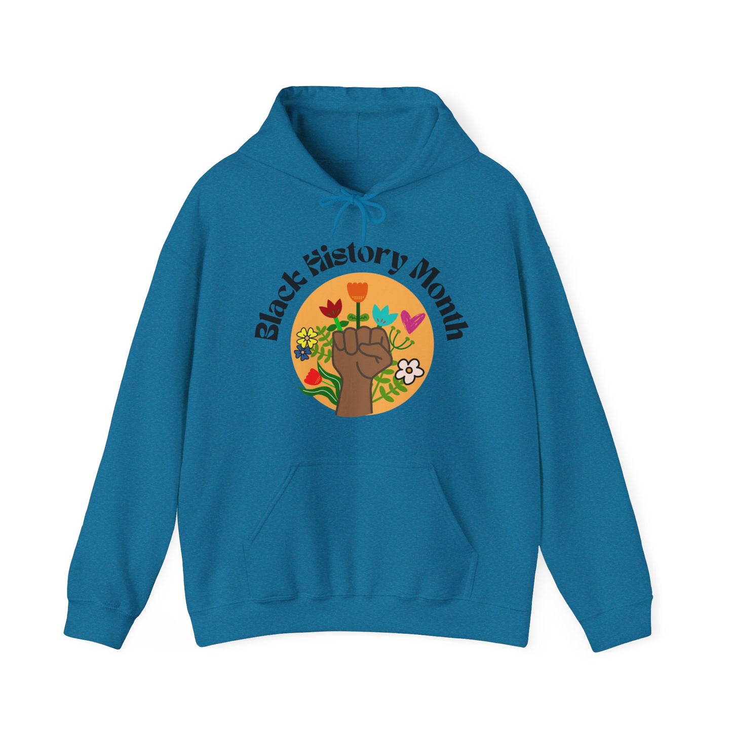 BHM Fist & Flowers Hooded Sweatshirt