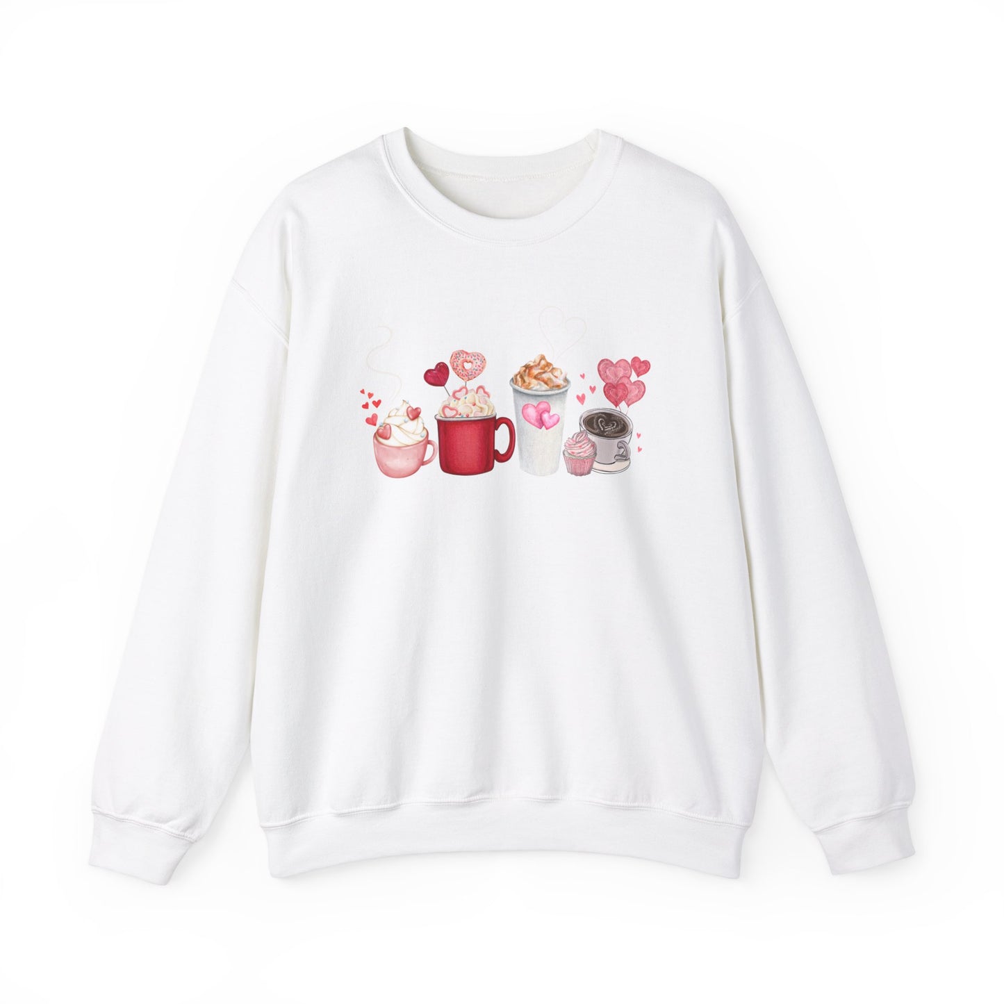 Valentines Coffee Crewneck Sweatshirt