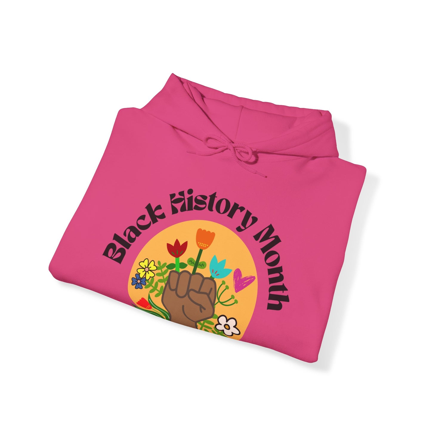 BHM Fist & Flowers Hooded Sweatshirt