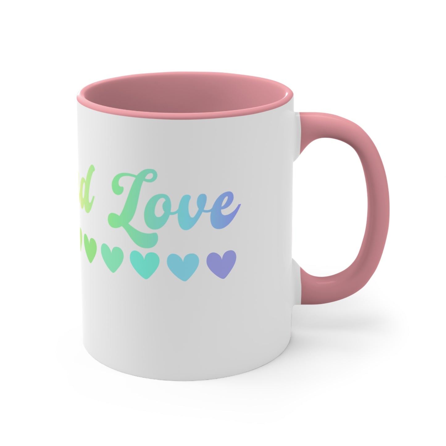 Peace and Love Coffee Mug, 11oz