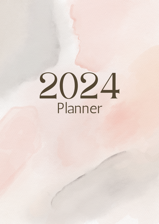 Watercolor 2024 Digital Planner