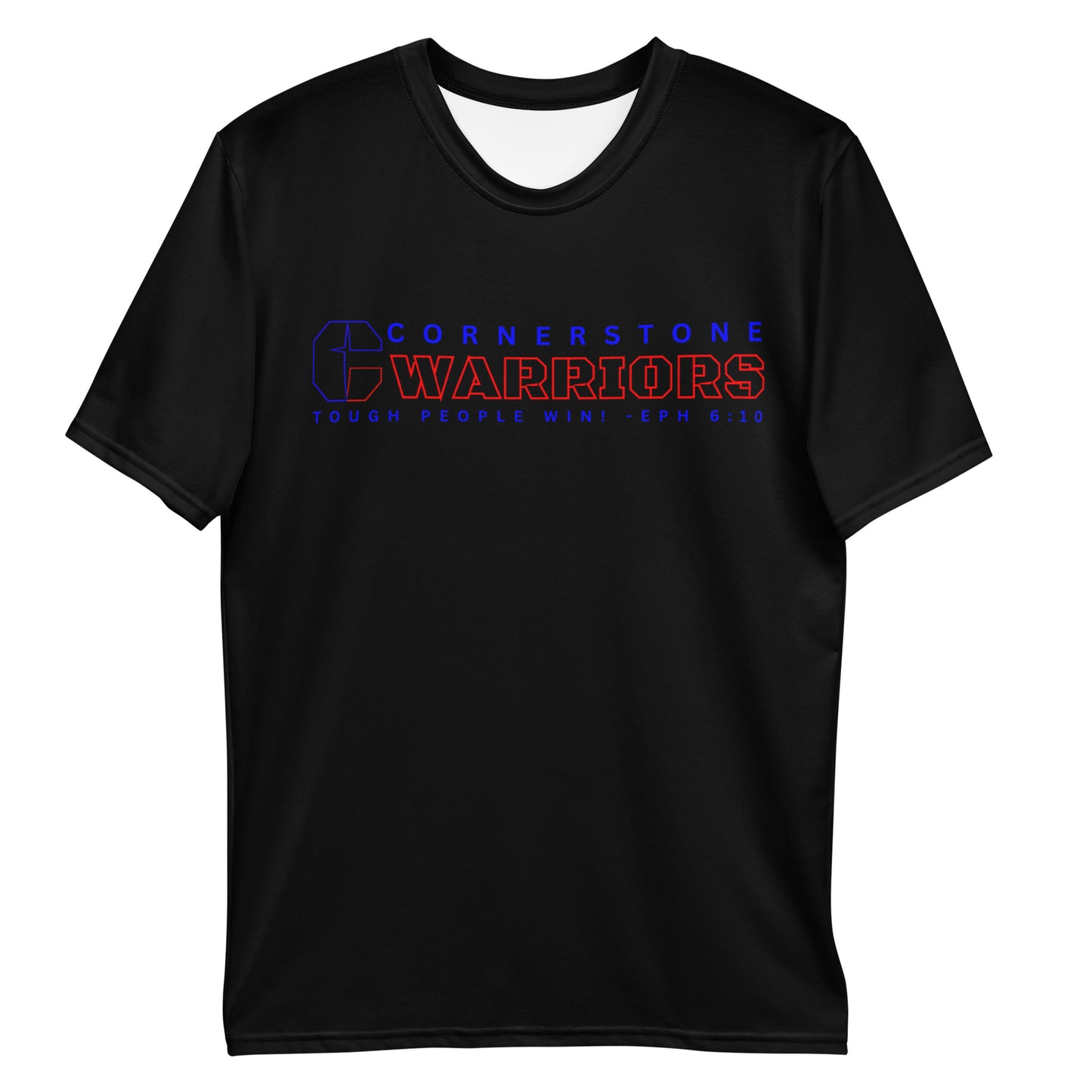 Warrior Sublimated Black Tee