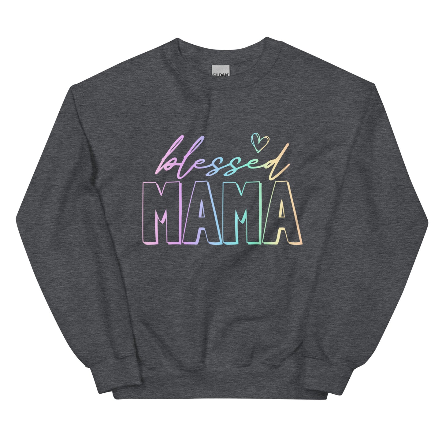 Blessed Mama Rainbow Sweatshirt
