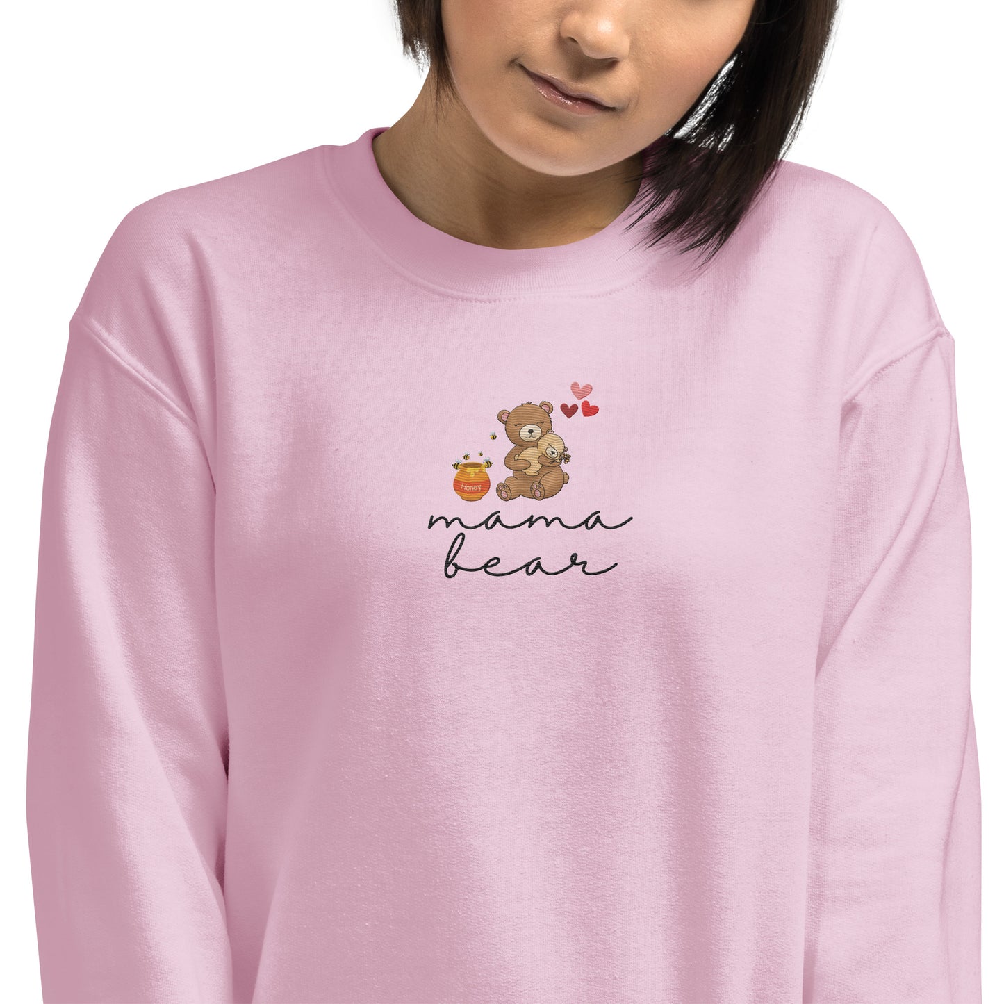 Mama Bear Embroidered Sweatshirt