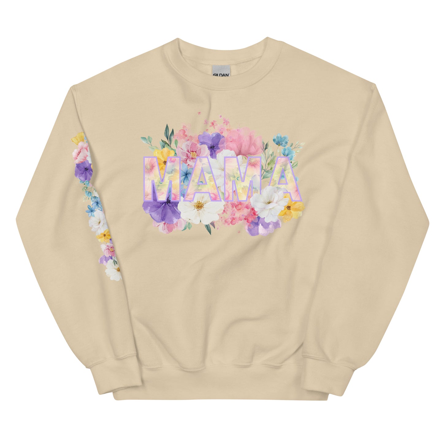 MAMA Floral Sweatshirt