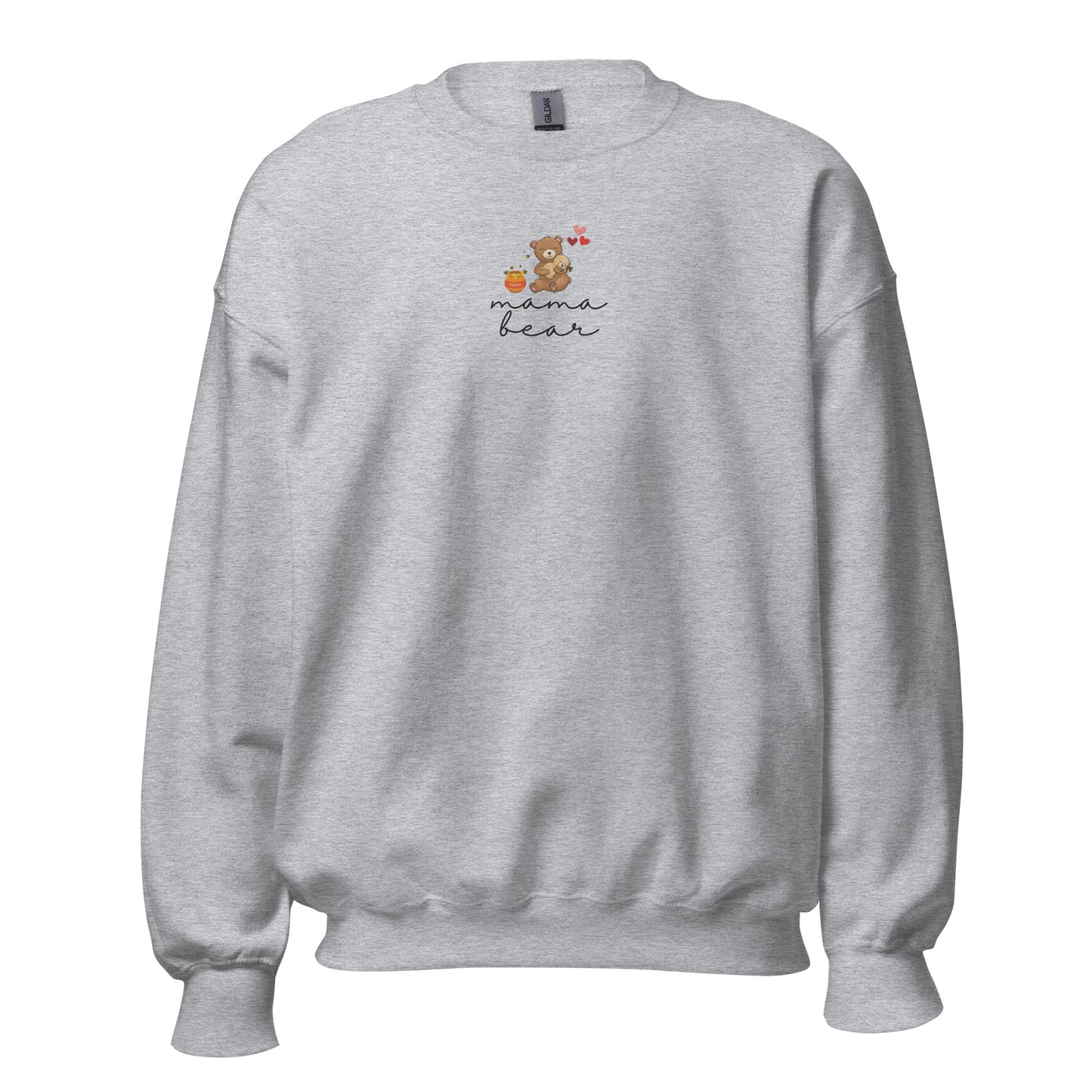 Mama Bear Embroidered Sweatshirt