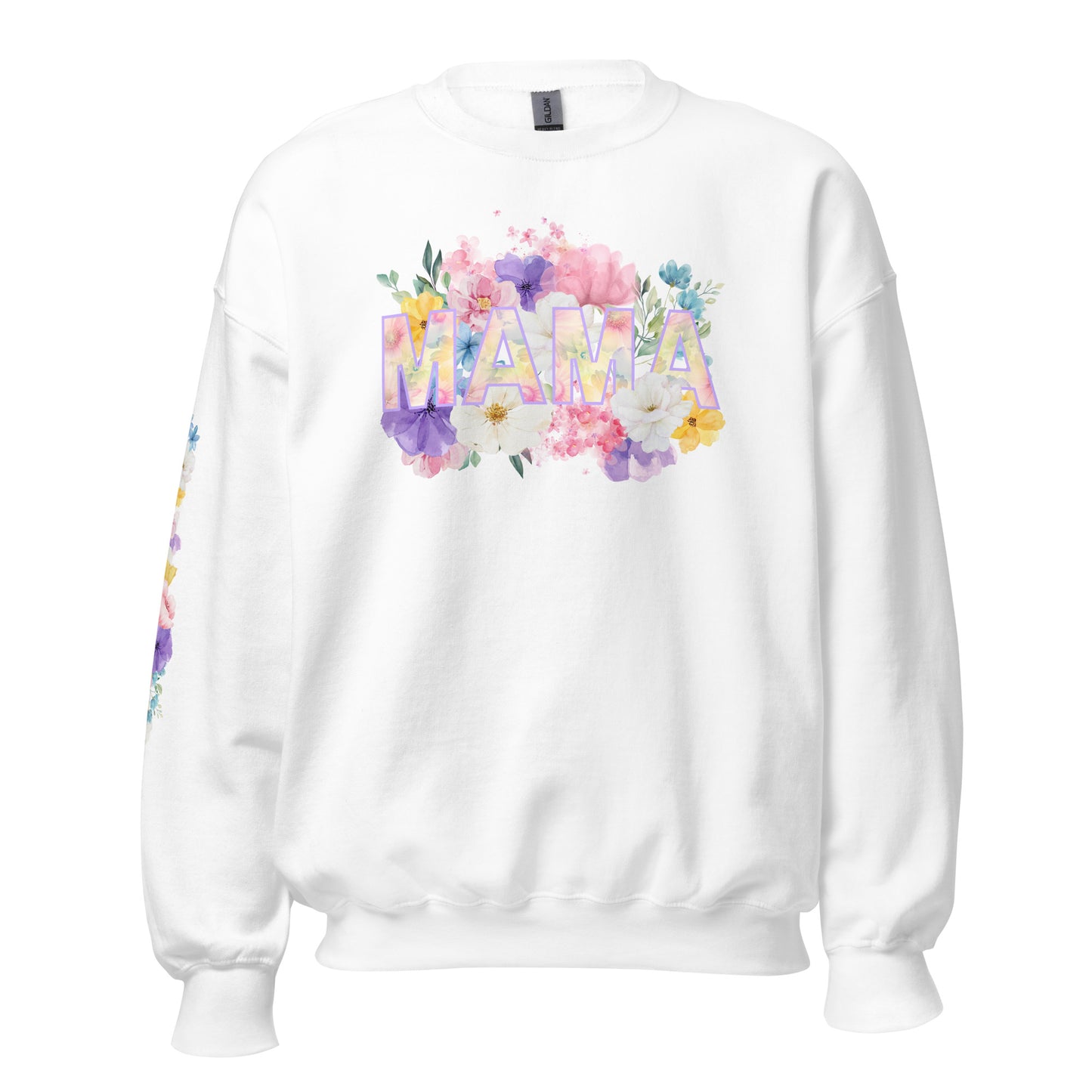 MAMA Floral Sweatshirt