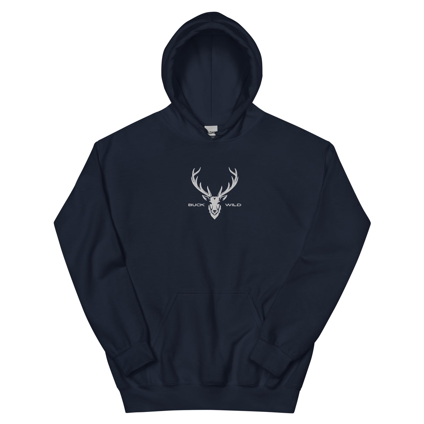 Buck Wild Embroidered Hoodie