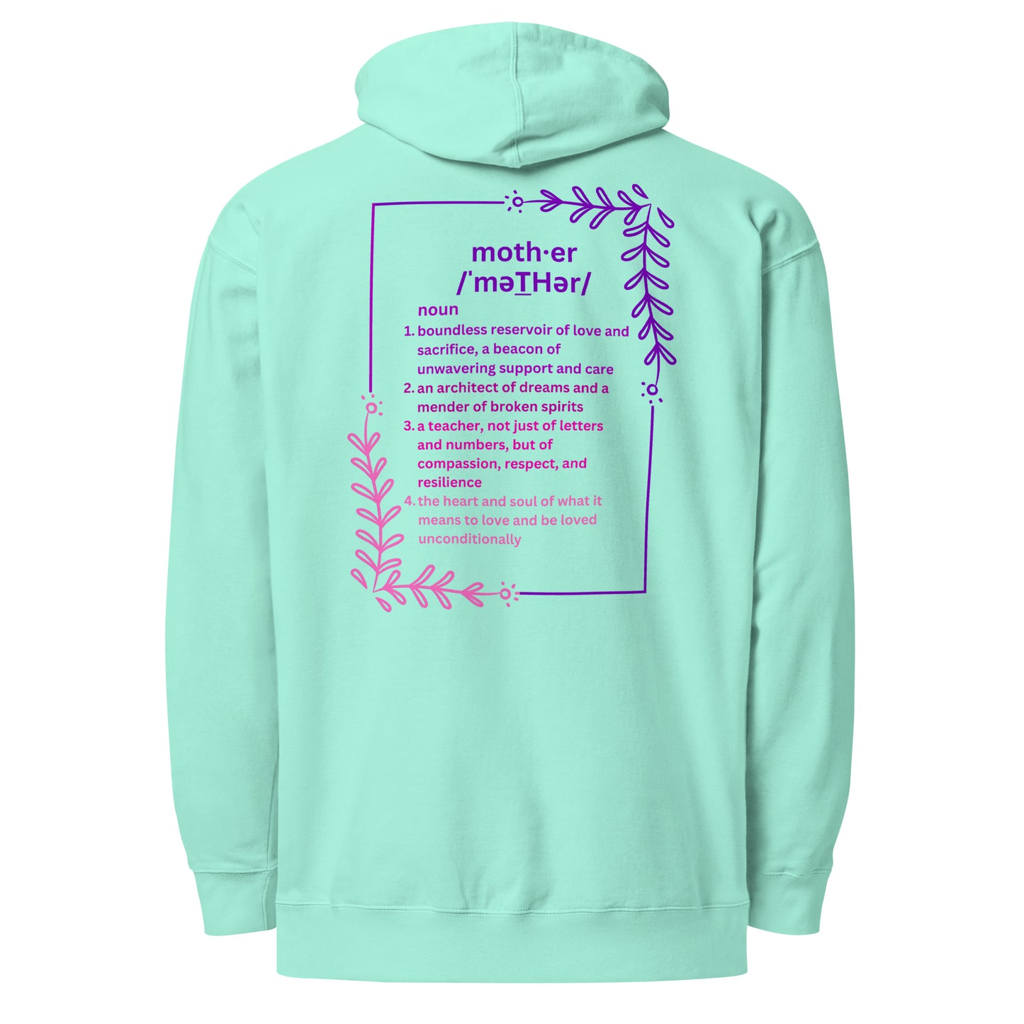 MOM Embroidered Hoodie