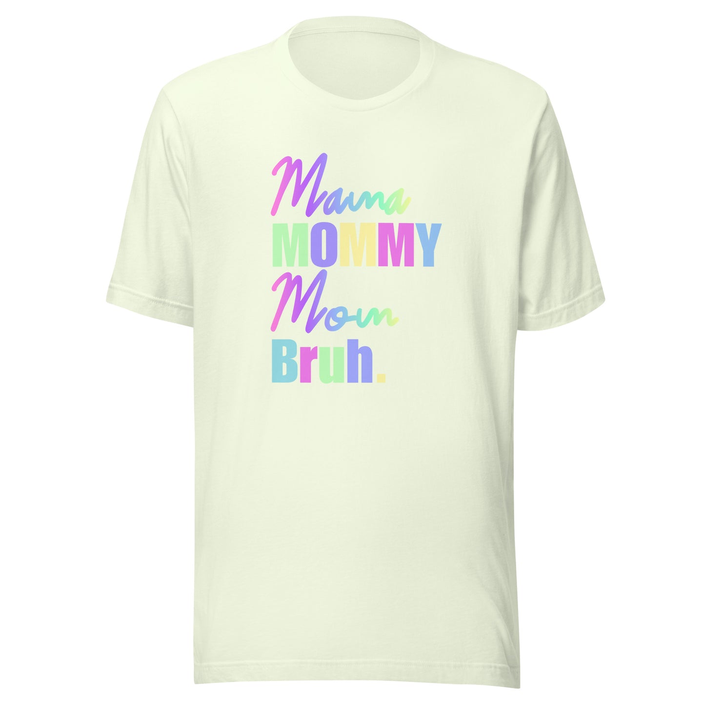 Rainbow Mommy Tee