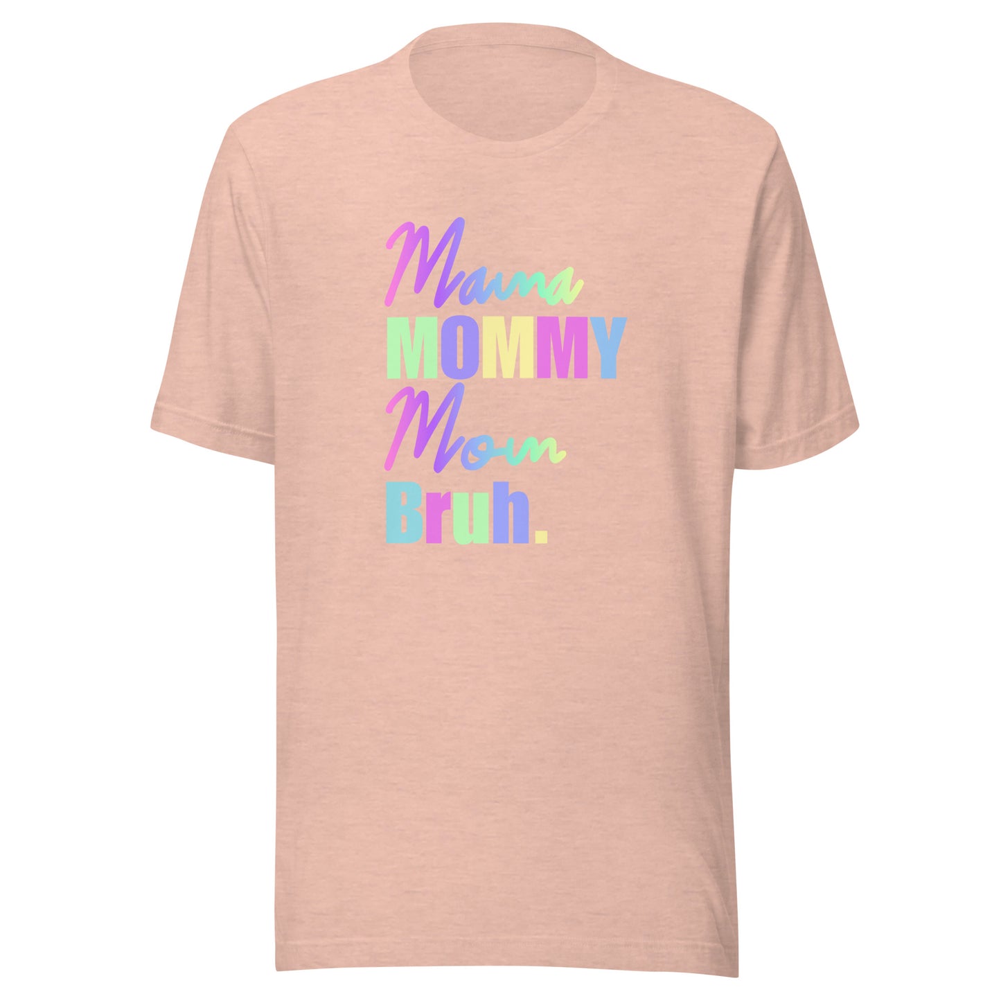 Rainbow Mommy Tee