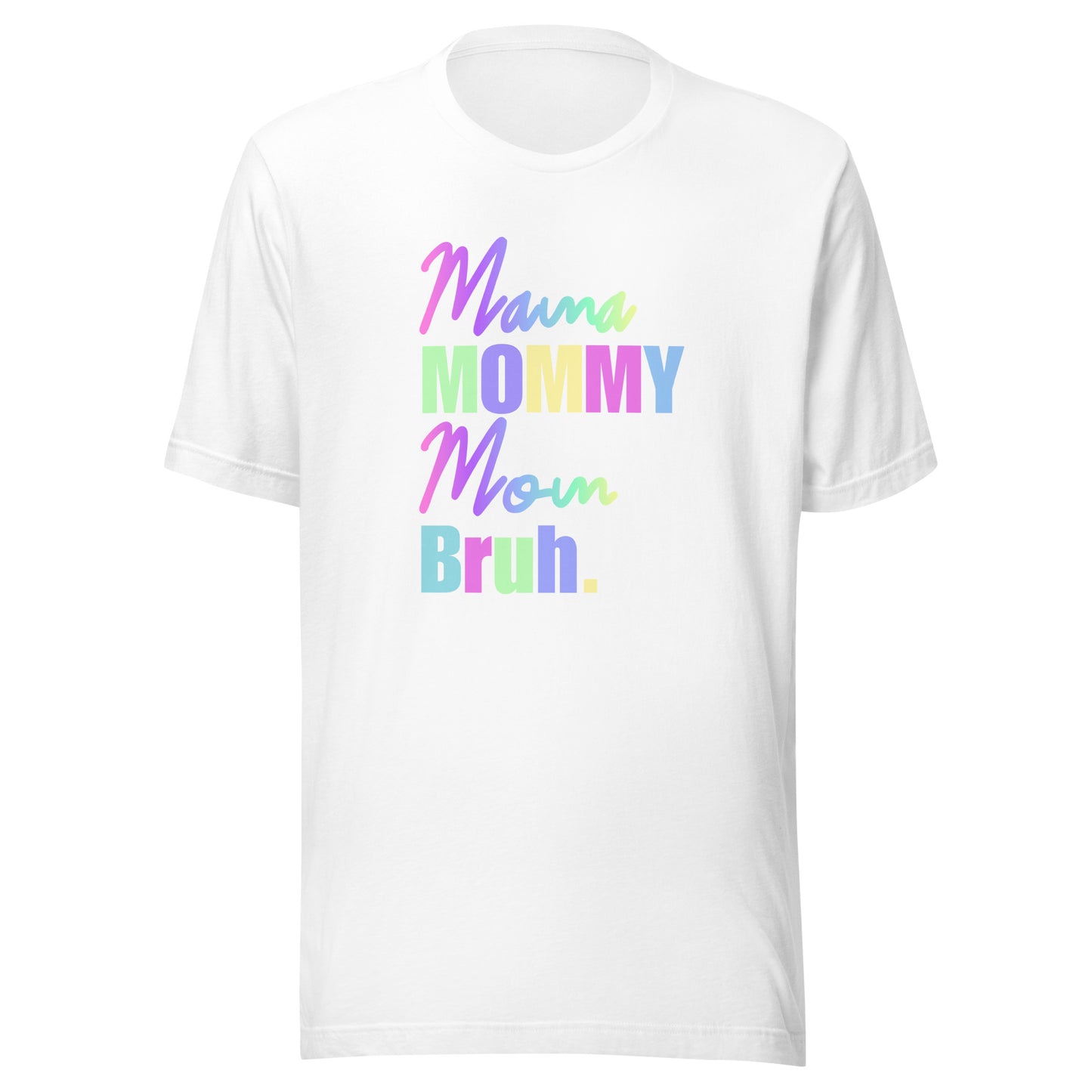 Rainbow Mommy Tee